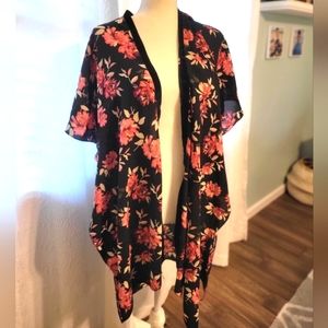 Flowered Kimono